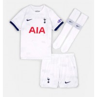 Tottenham Hotspur Fußballbekleidung Heimtrikot Kinder 2023-24 Kurzarm (+ kurze hosen)